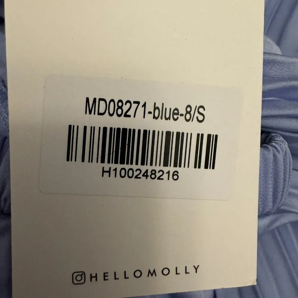 Hello Molly Light Blue Dress NWT - Picture 8 of 8
